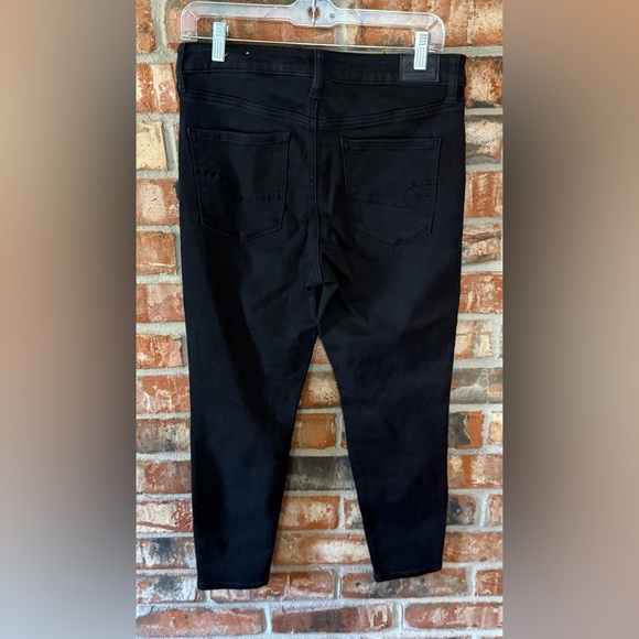 American Eagle Outfitters Women’s Supet Hi-Rise jegging Black  Jeans - Picture 2 of 13